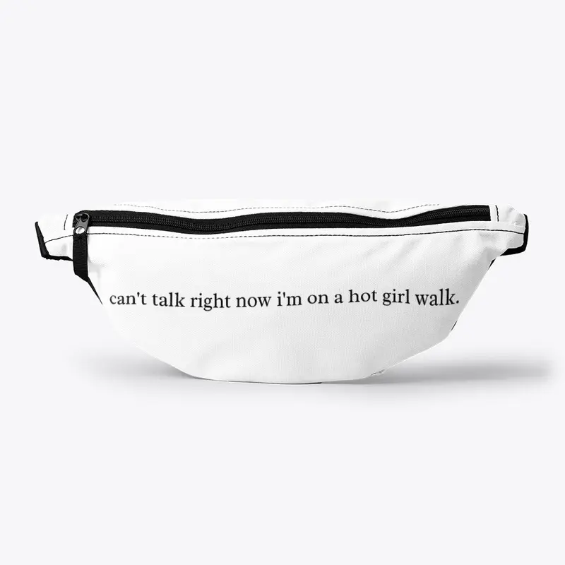 Can't Talk Fanny Pack