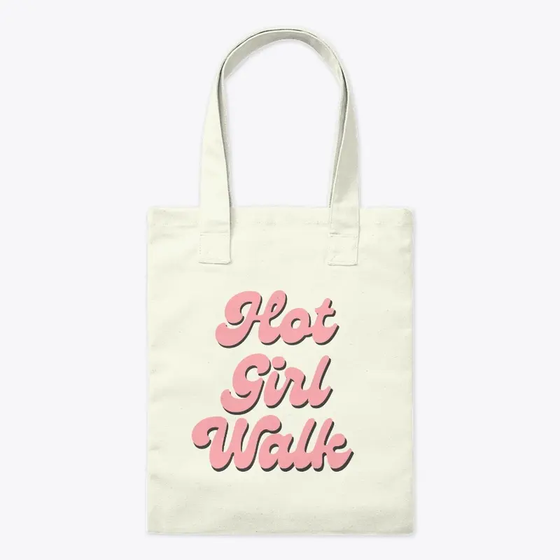 Hot Girl Walk - Retro Pink