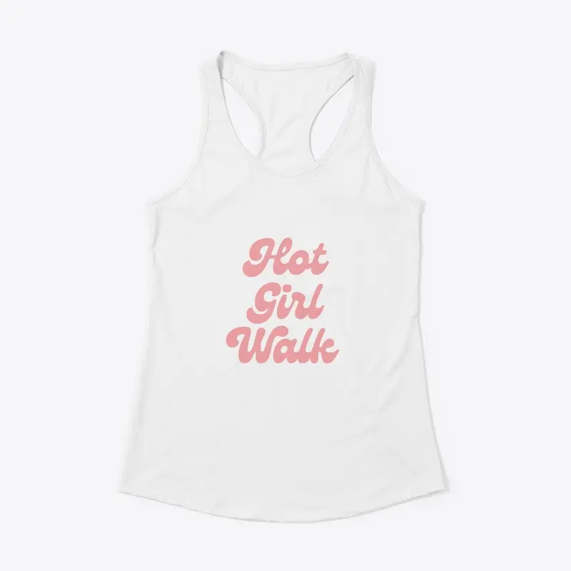 Hot Girl Walk - Retro Pink