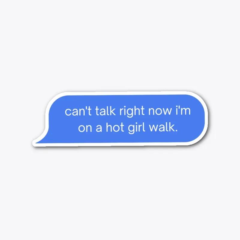 Can't Talk Right Now - iMessage